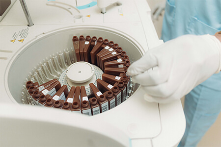Testing a sample